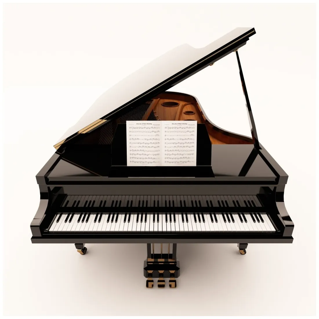Grand Piano 3d 3ds
