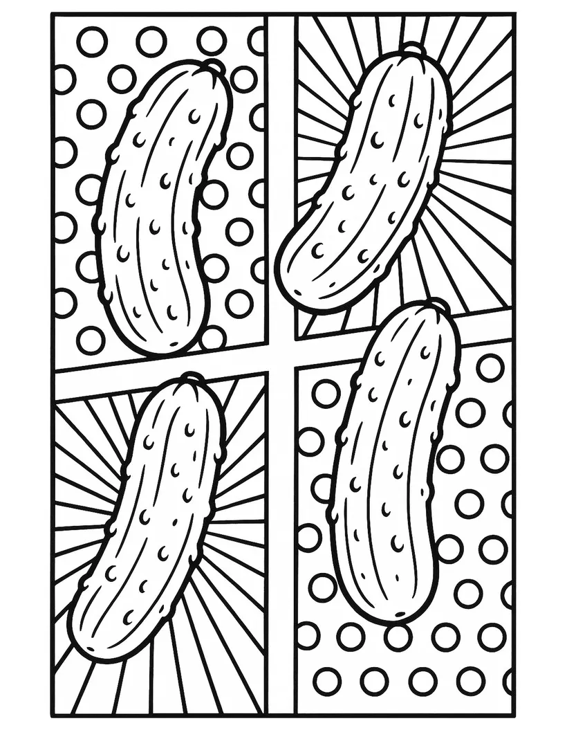 25 free pickle coloring pages printable pdfs coloring