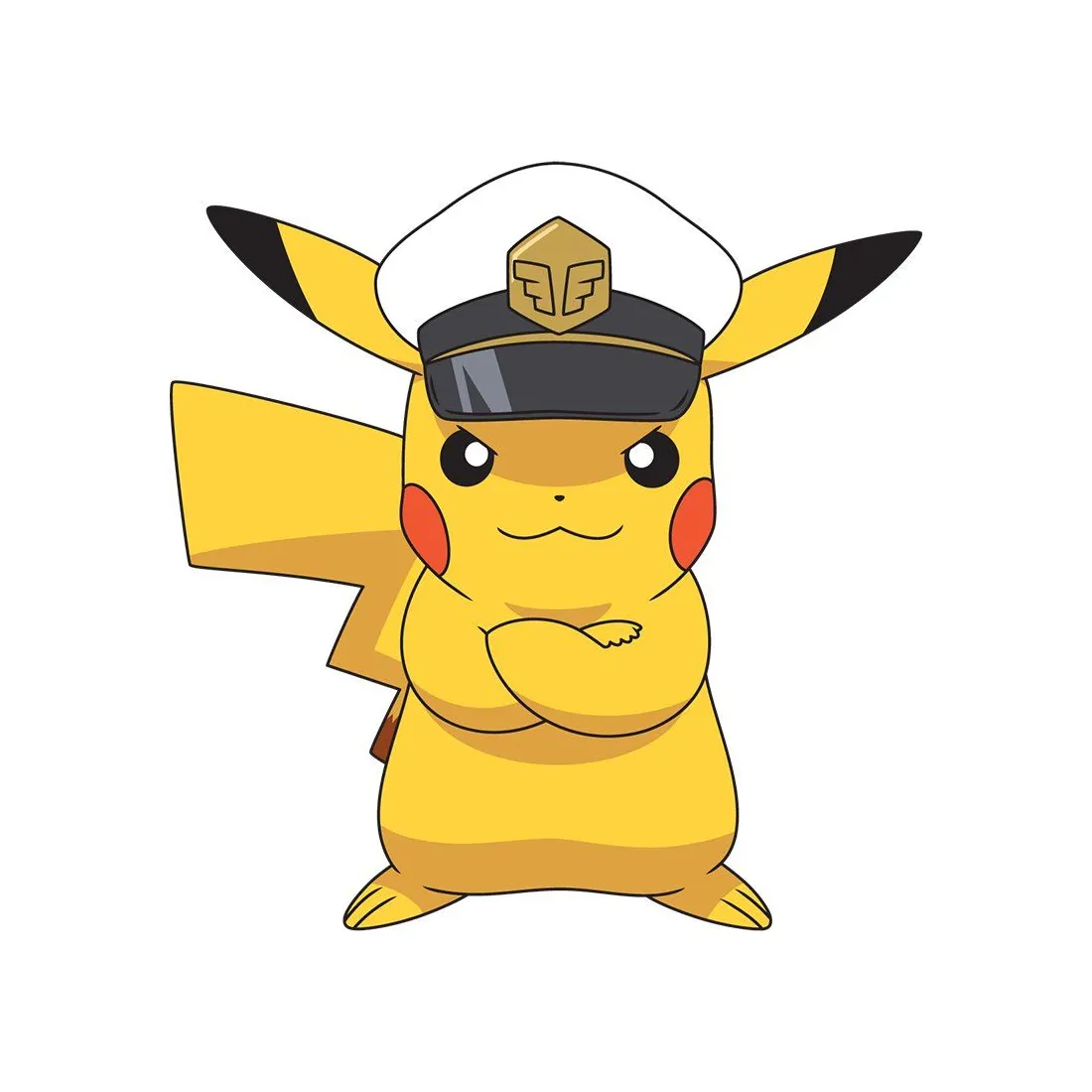 'pokémon' unveils adorable captain pikachu in new