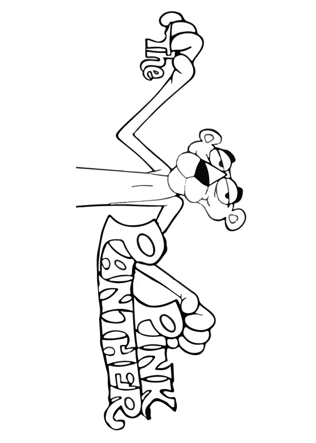 Pink panther coloring pages & books 100% free and printable!