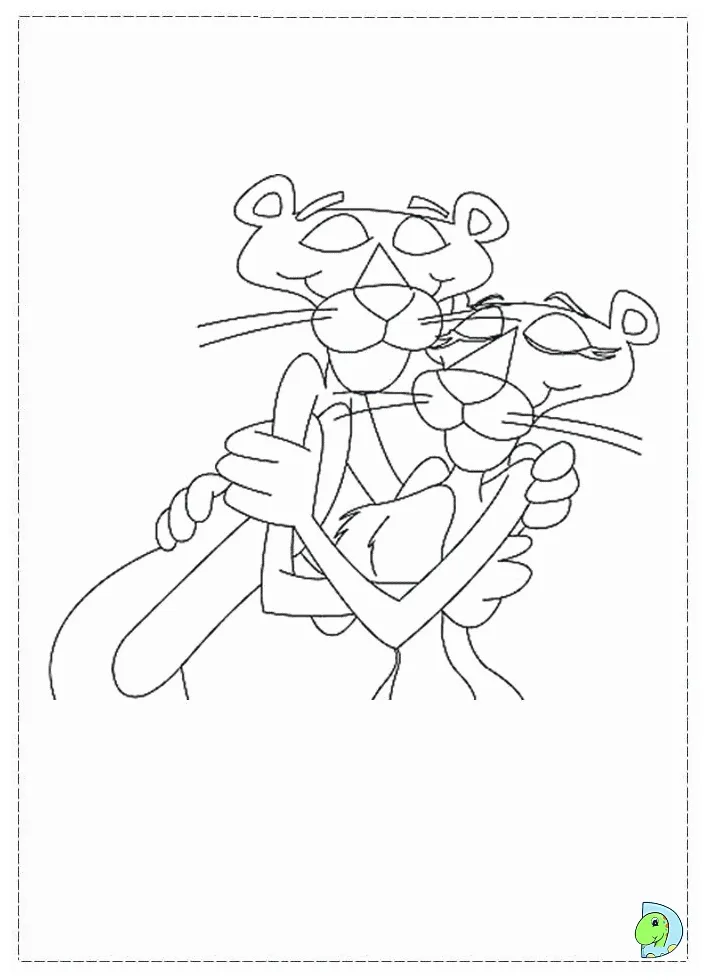 Pink coloring page coloring nation