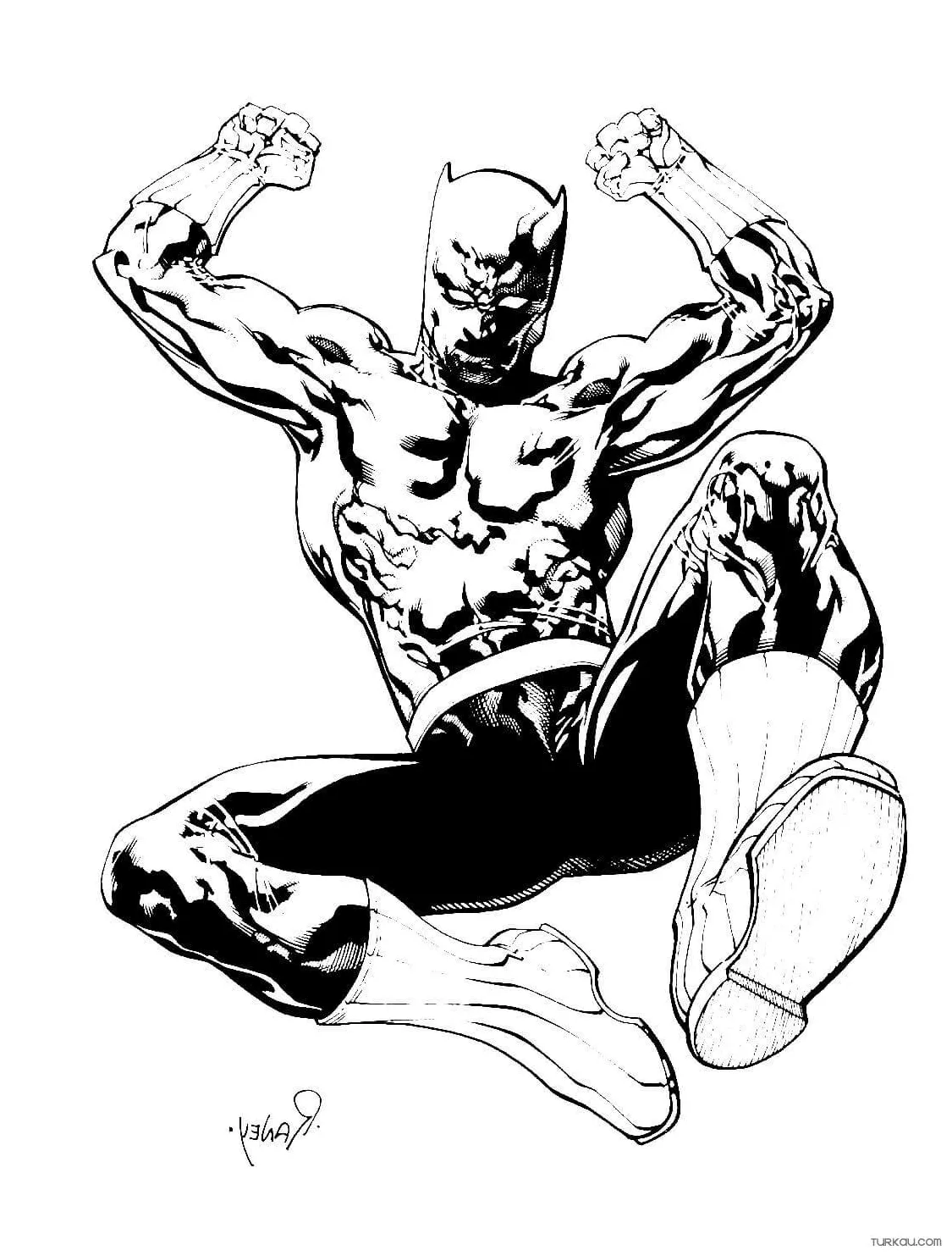 Pink panther coloring page » turkau