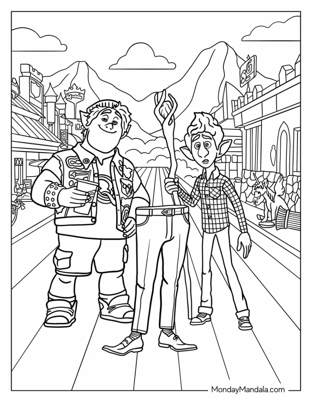 20 pixar coloring pages free pdf printables