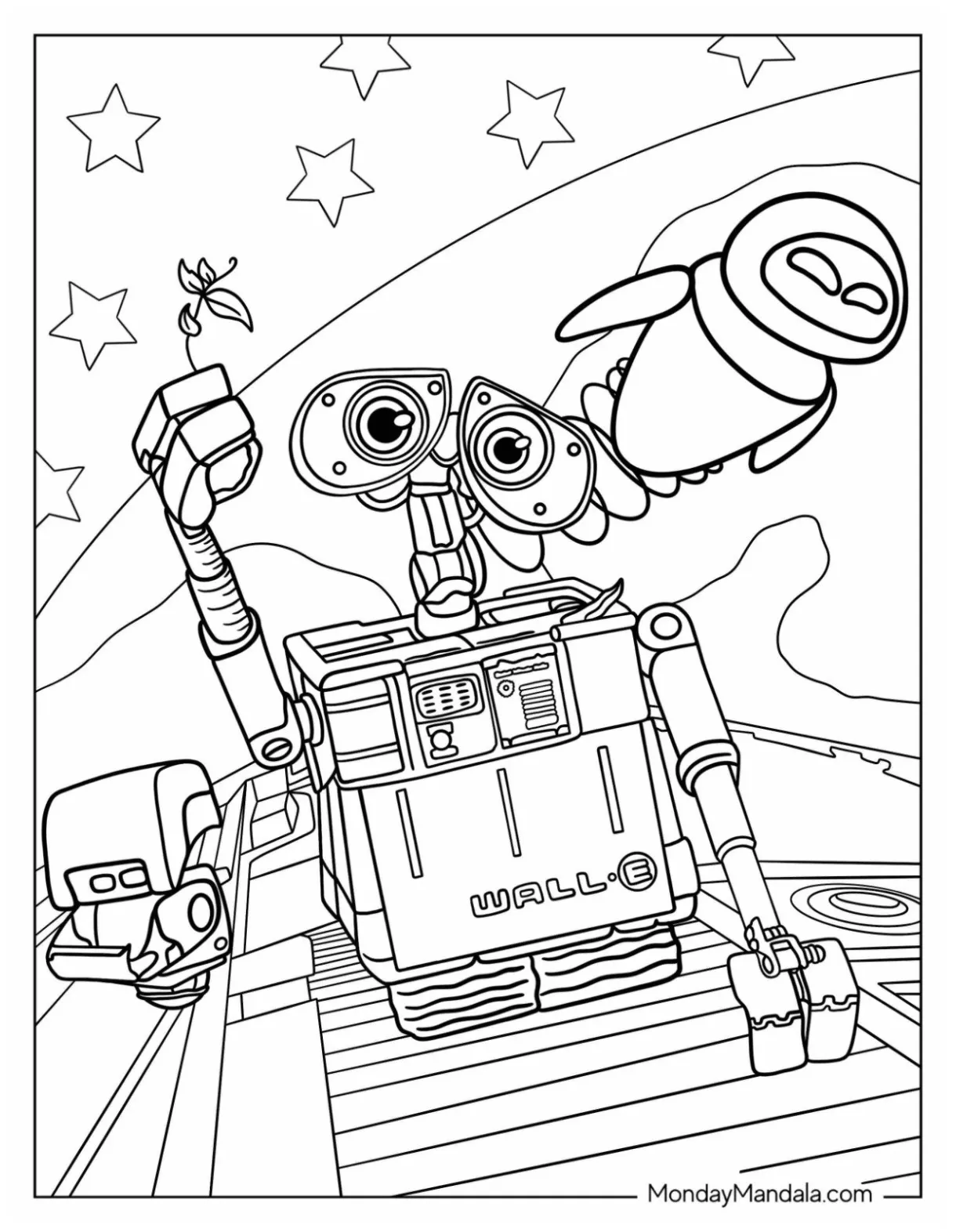 20 pixar coloring pages free pdf printables