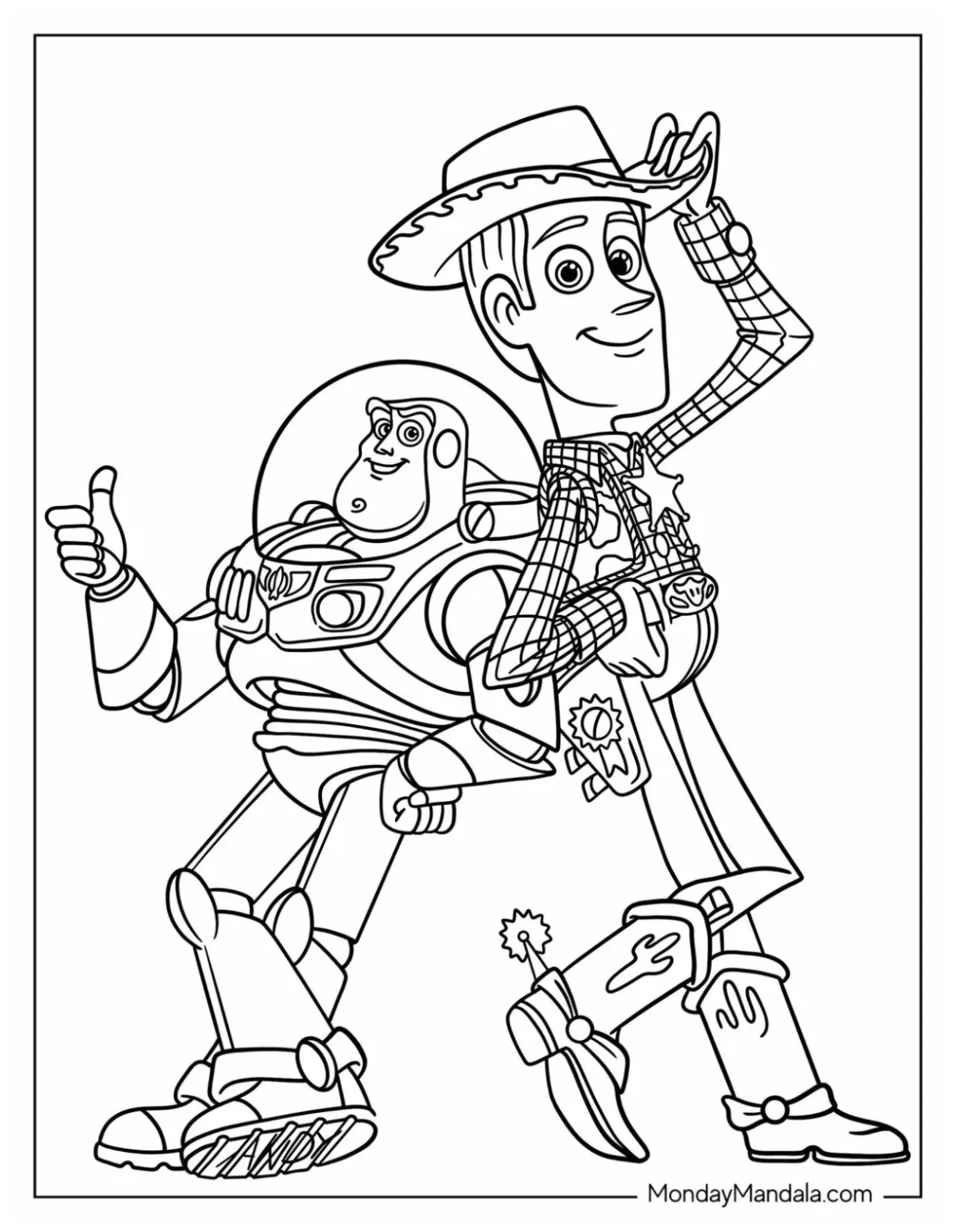 20 pixar coloring pages free pdf printables