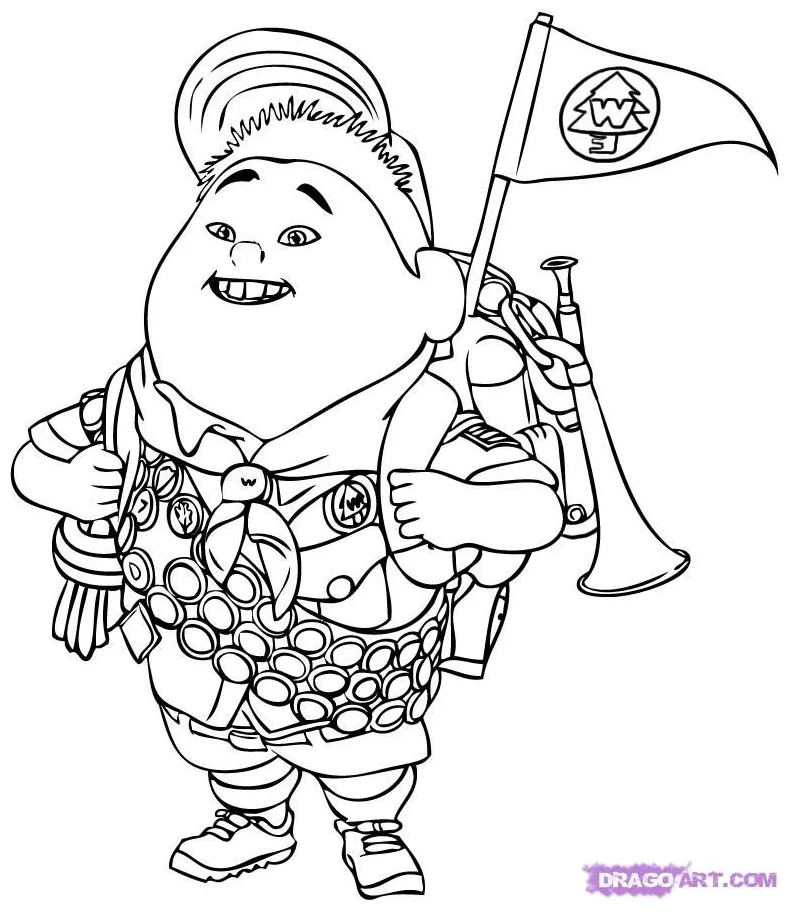 Pixar coloring pages coloring home