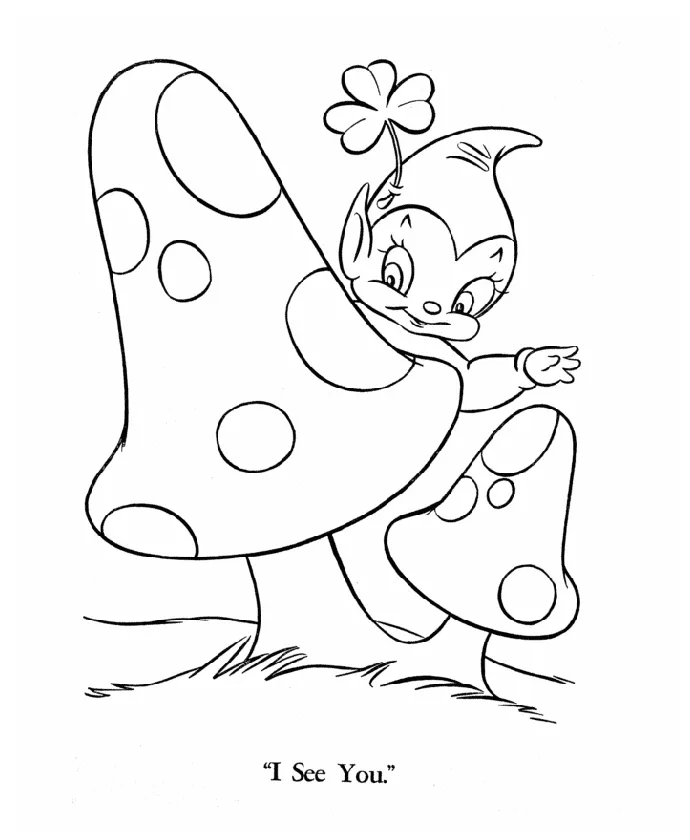 Bluebonkers pixie coloring 2 medieval mythical coloring sheets