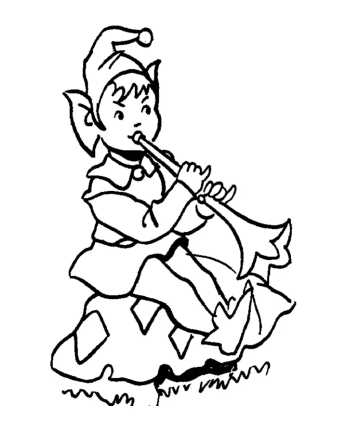 Bluebonkers pixie coloring 7 mythical beings coloring sheets free