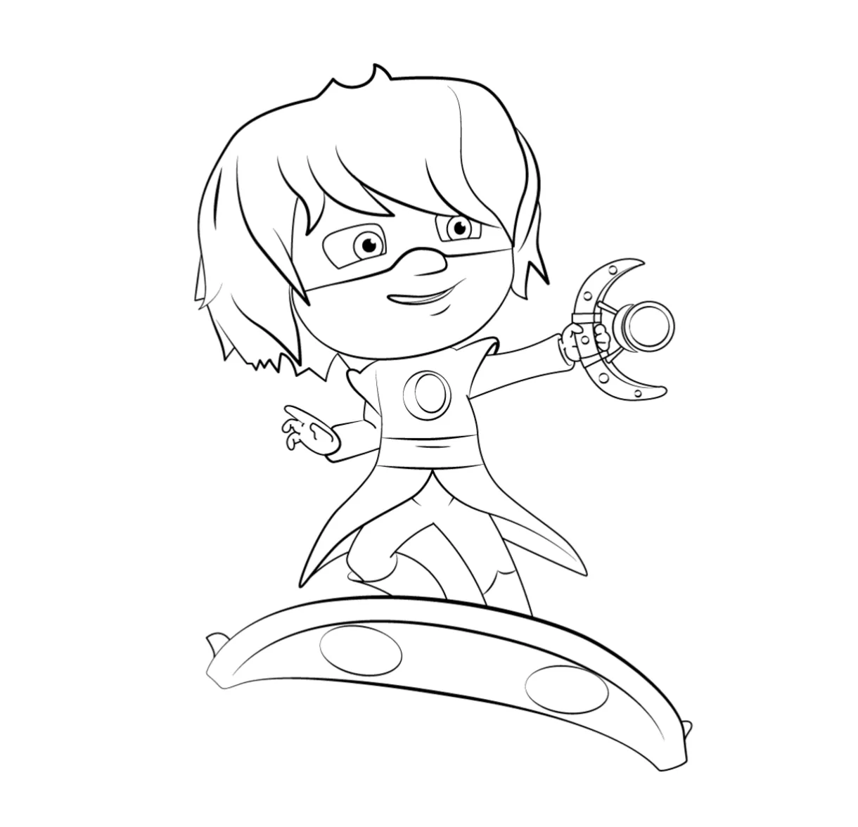 PJ Masks coloring pages to download and print for free