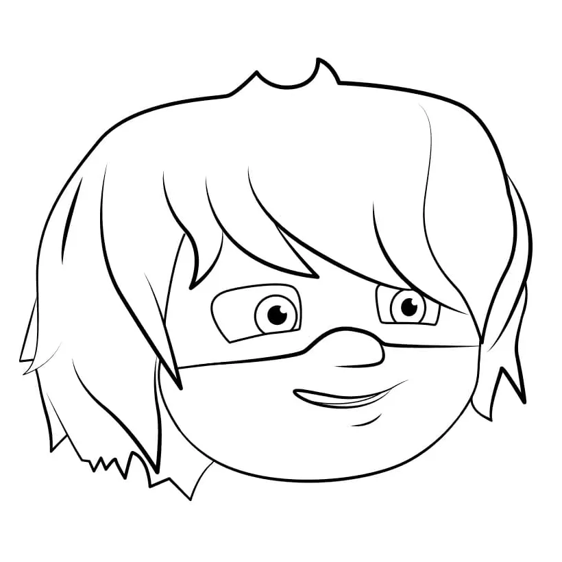 Pj masks coloring page printable coloring page