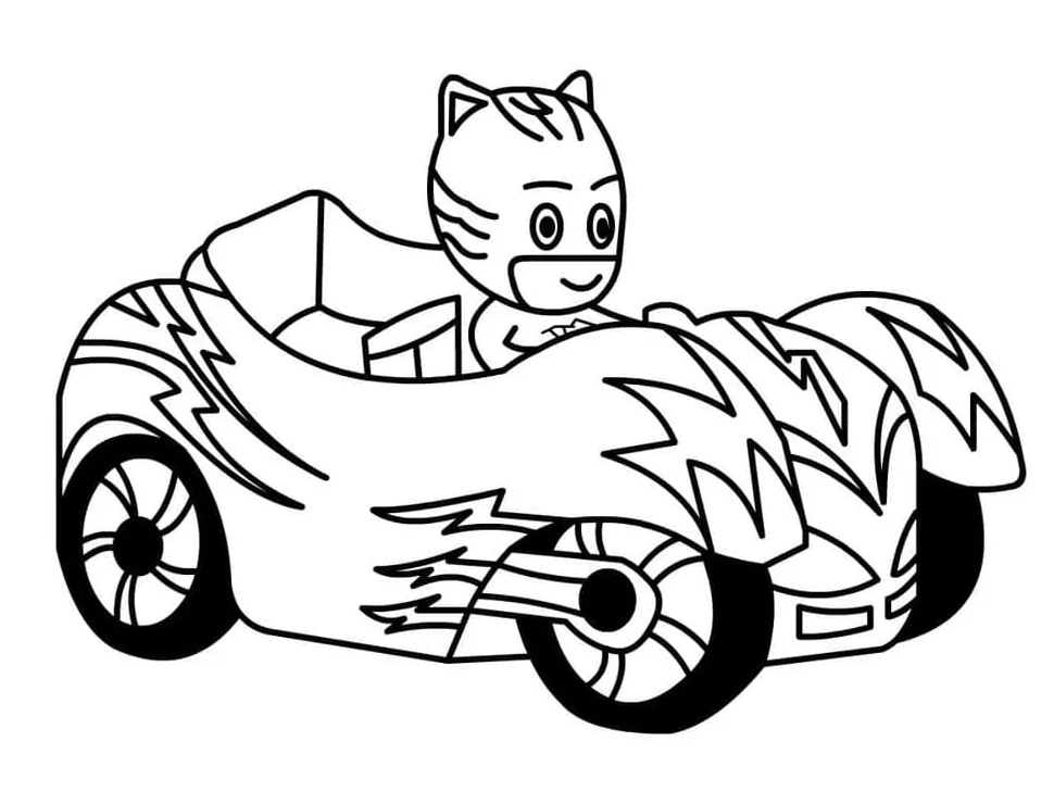 Pj masks coloring pages coloringlib