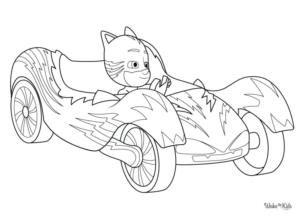 Pj masks coloring pages free printable pdfs wakethekids