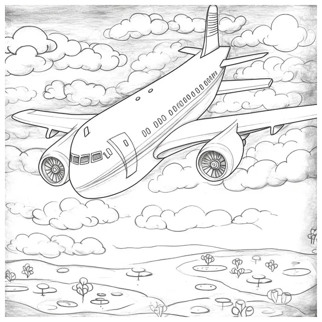 Page 4 28,000+ coloring pages plane pictures
