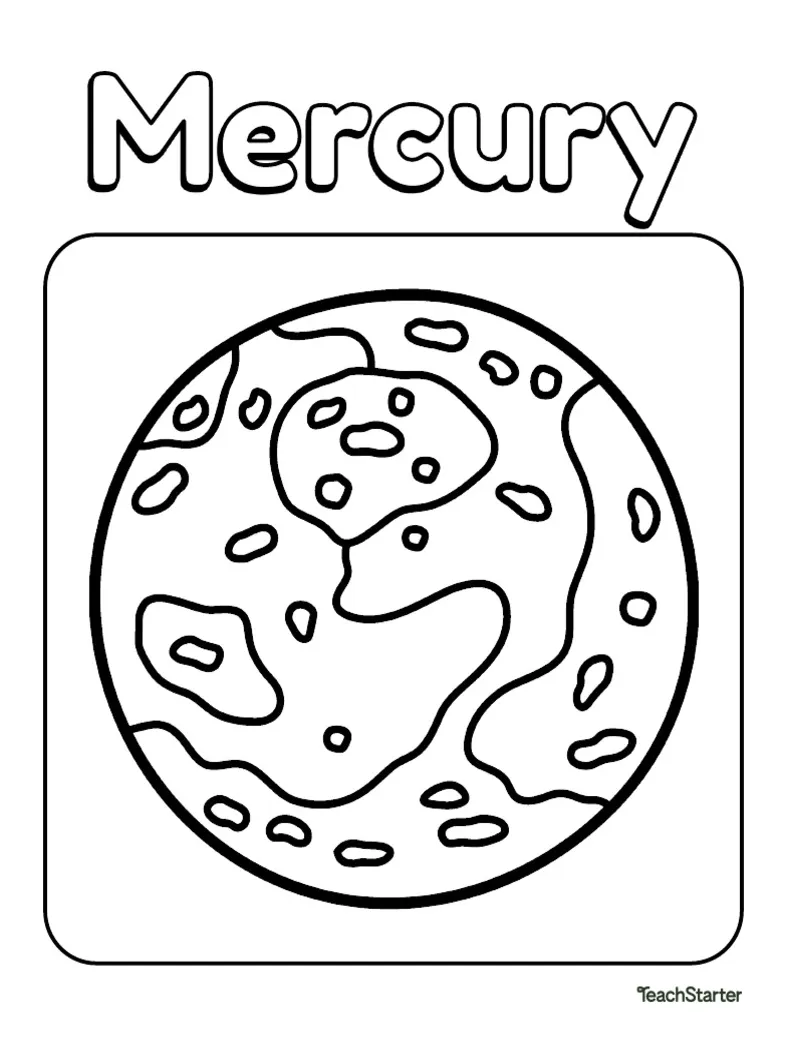 Planet Coloring Pages Printable PDF | PDF