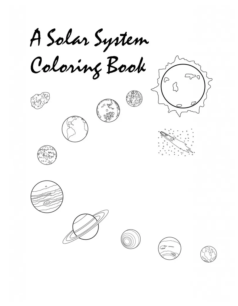 Planet Coloring Pages Printable Coloring Pages