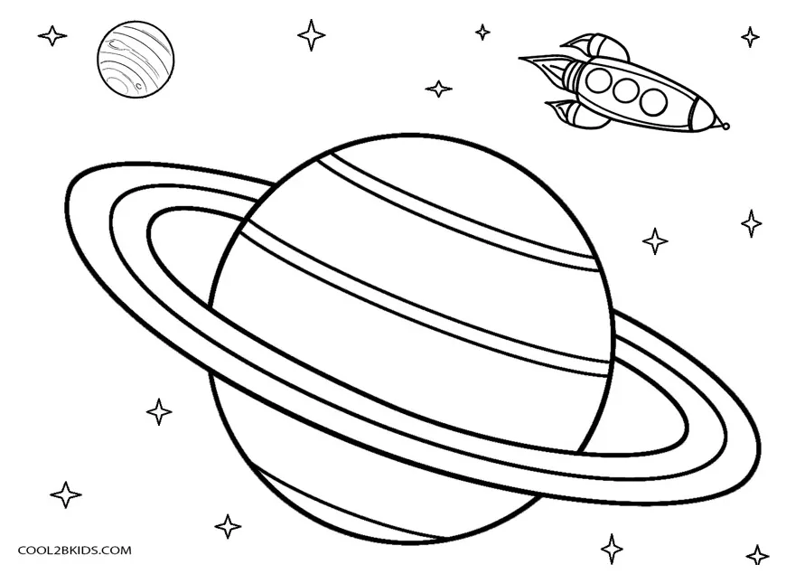Printable Planet Coloring Pages For Kids | Cool2bKids