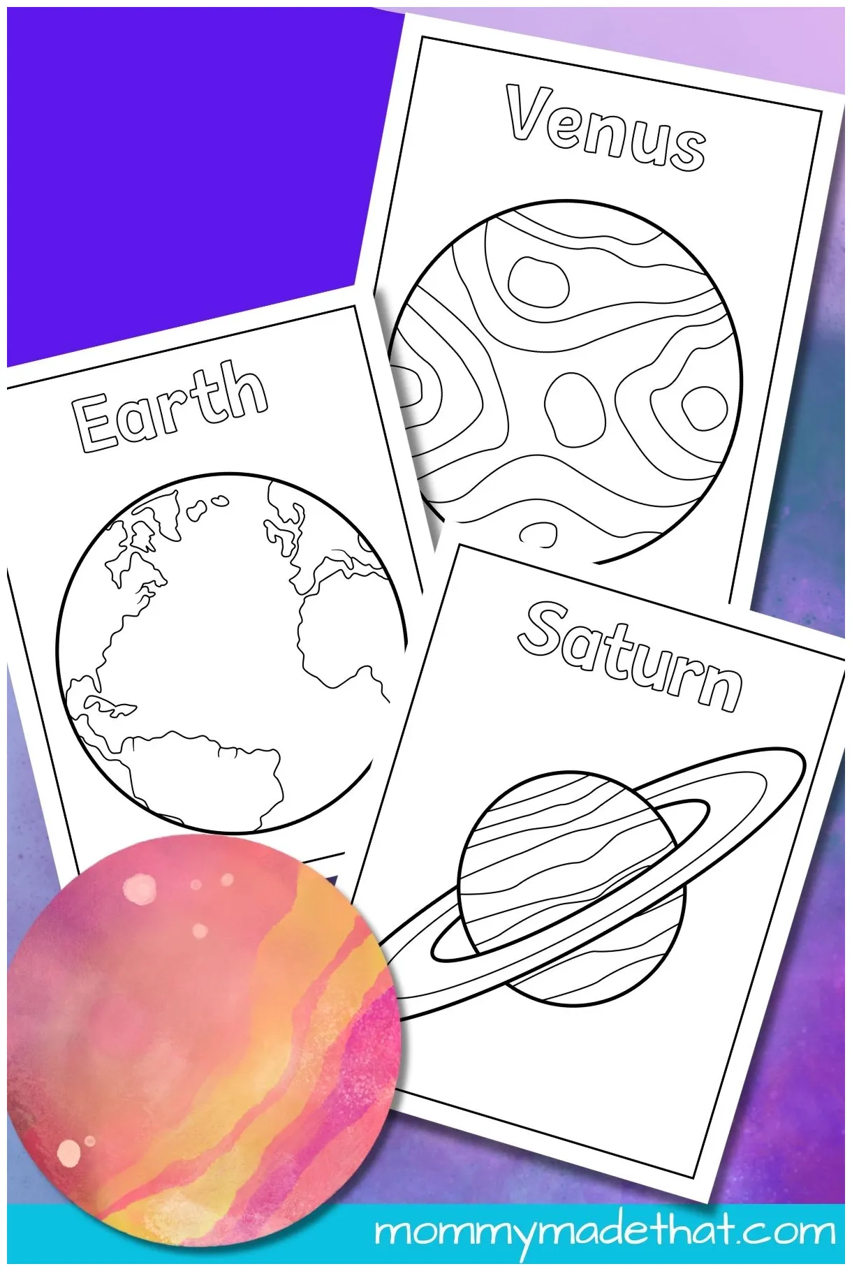 Planets Coloring Pages (Free Printables!)