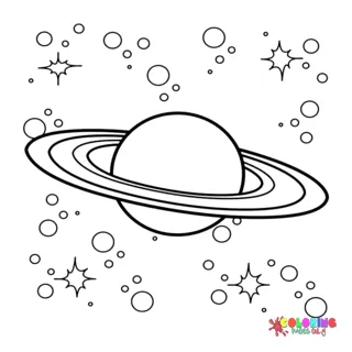 Planet Coloring Pages - Free Printable Coloring Pages