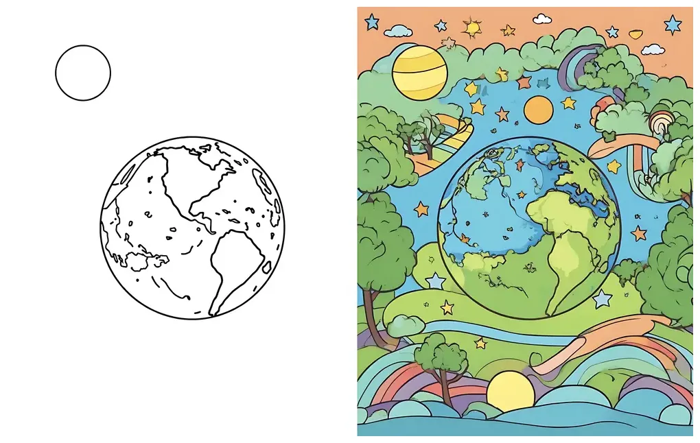 Planet Coloring Pages - 24 Free Printable Coloring Pages