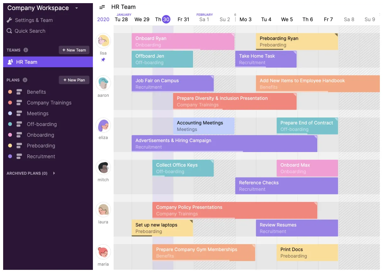 Free project planner beautifully simple planning tool