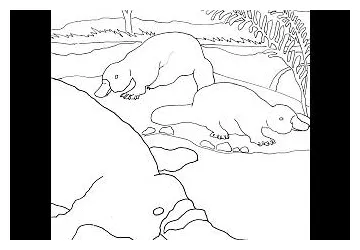 Platypus coloring page paperblog printable coloring page