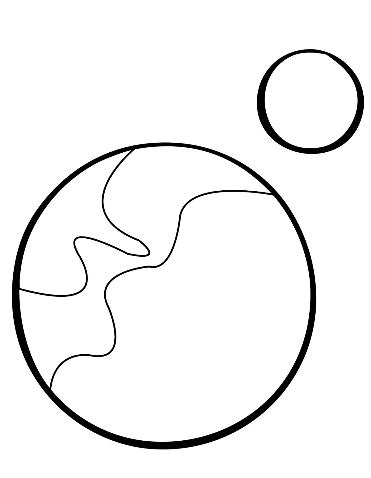 Pluto planet coloring pages at getcolorings free printable