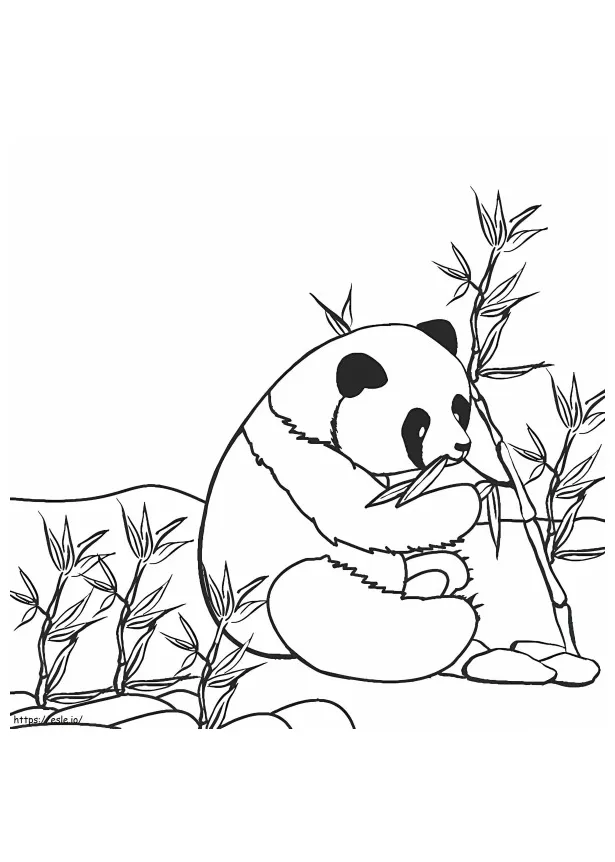 Kungfu panda coloring page