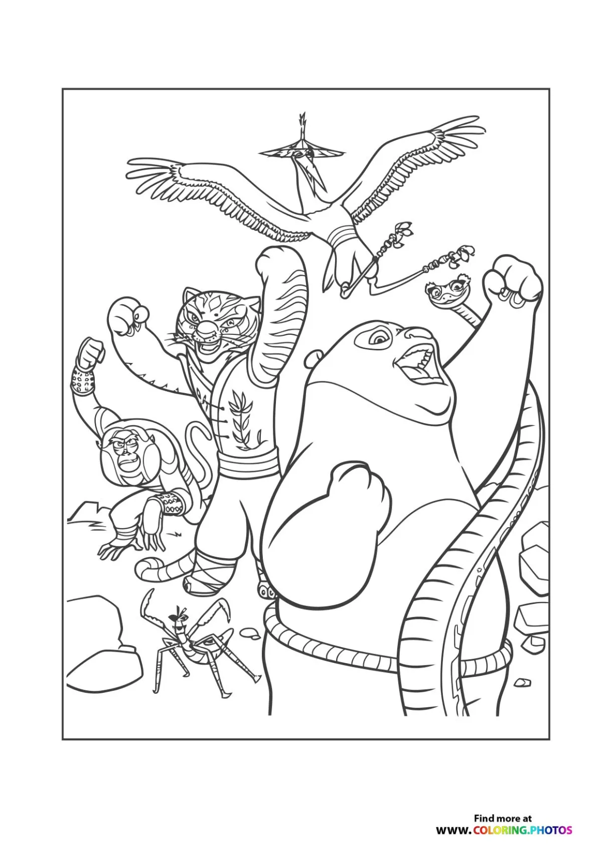 Po coloring pages [2025]