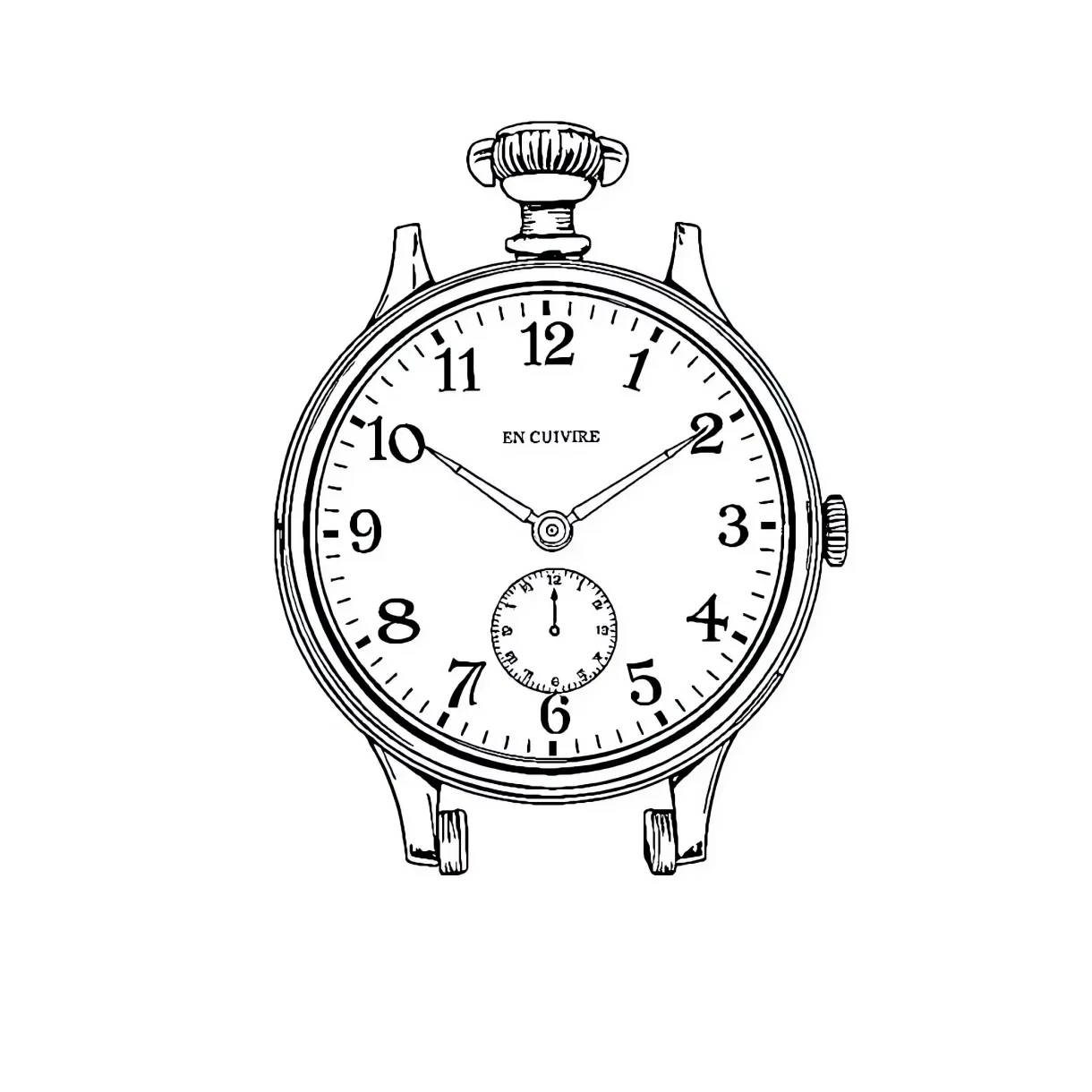 Best Pocket Watch Coloring Pages (Free Printable PDF)