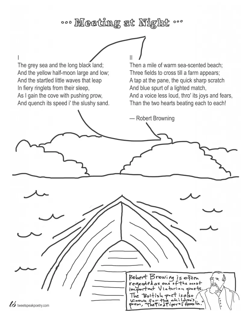 Poetry Coloring Pages at GetColorings.com | Free printable colorings