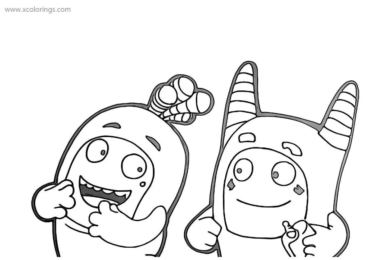 Pogo stick coloring coloring pages