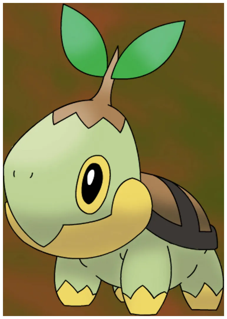 Turtwig from pokemon by sogeflocolo on deviantart