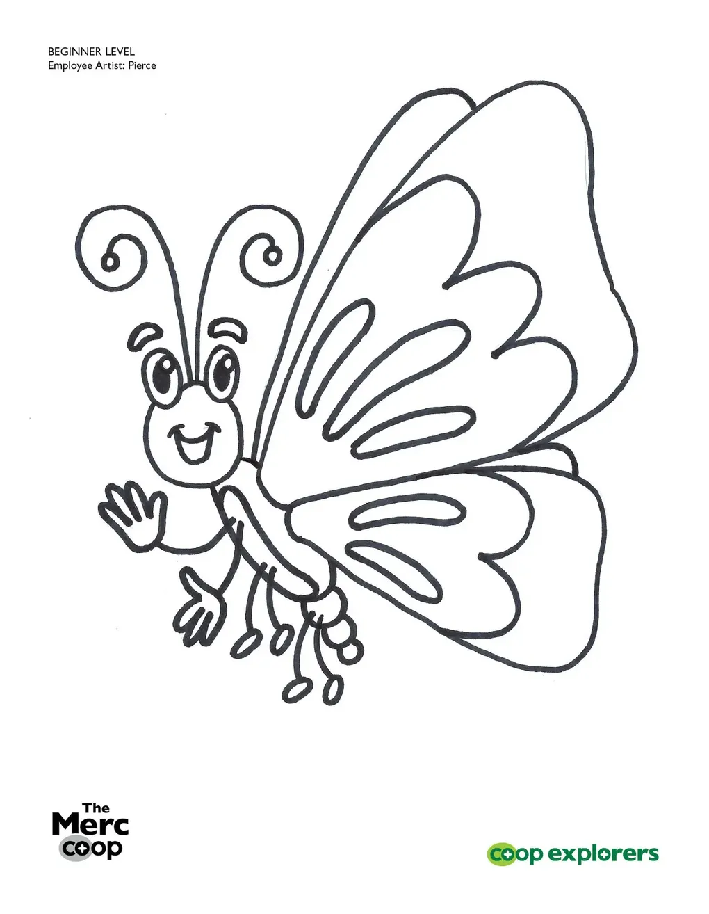 Pollinator coloring sheets coloring pages