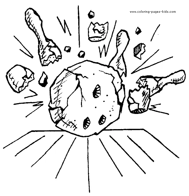 Bowling ball color page ball color page coloring pages for kids