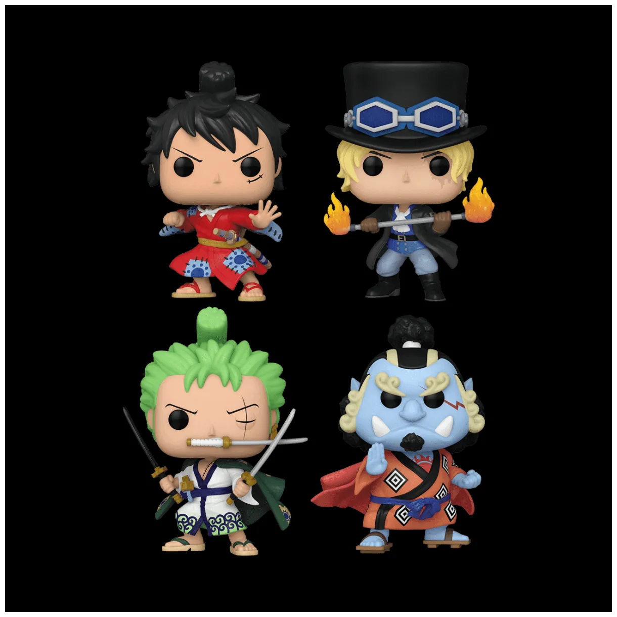 Buy Pop! One Piece 4-Pack at Funko.