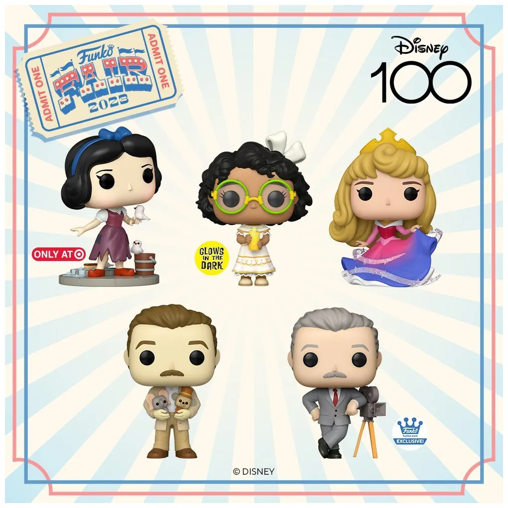 Disney Reveals New Funko POPs to Celebrate 100th Anniversary