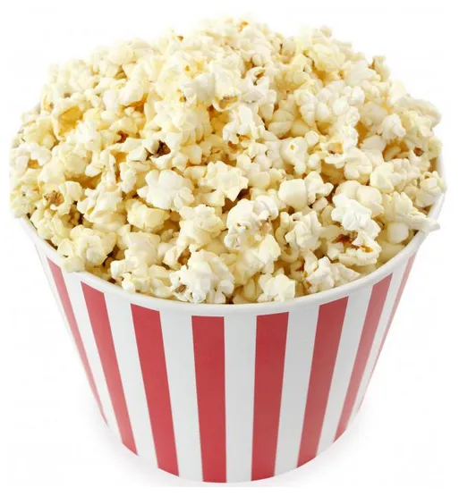 Popcorn bowl yellowbold