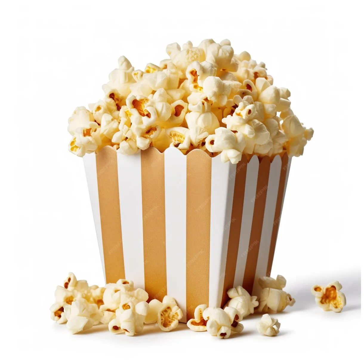 Premium AI Image | bowl of popcorn