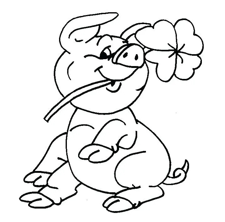 Porky the pig coloring pages at getcolorings free printable