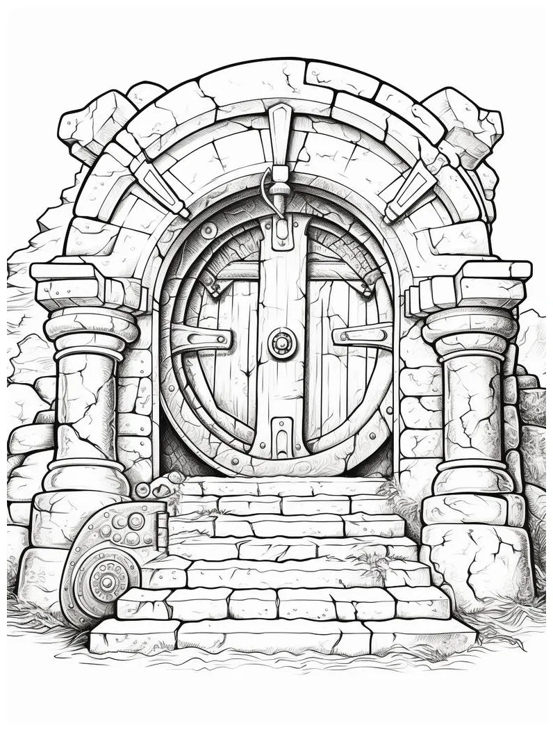 Portal free printable coloring page by coloring-collective on deviantart