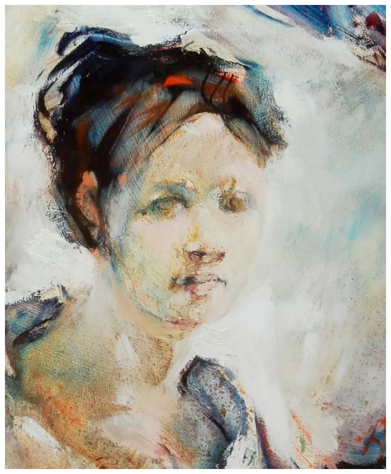 Allyn amundson allyn amundson american 1934 1975 ; portrait; oil