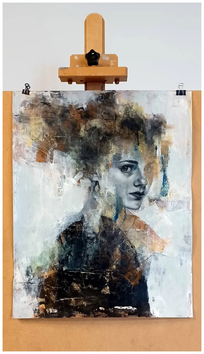 The reluctance of september leaves painting by patricia ariel saatchi art