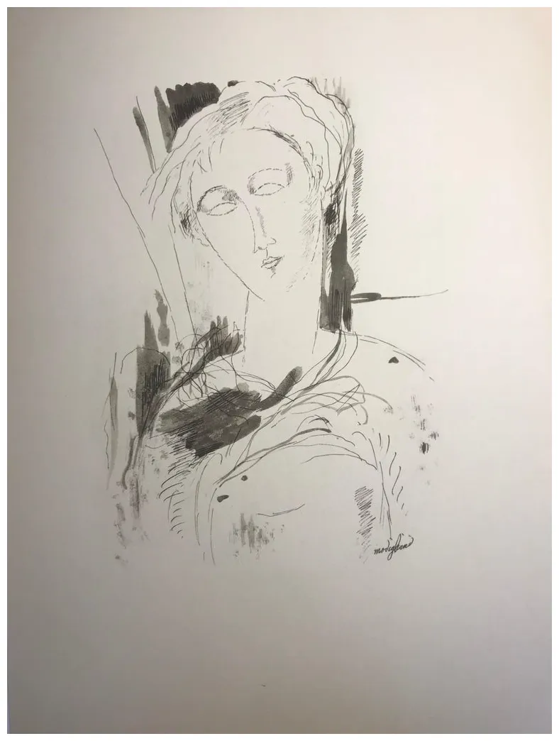 Amedeo modigliani amadeo modigliani portrait at 1stdibs