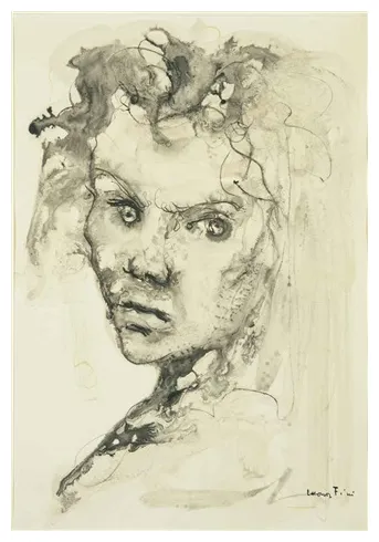 Portrait de femme de trois quarts by leonor fini on artnet