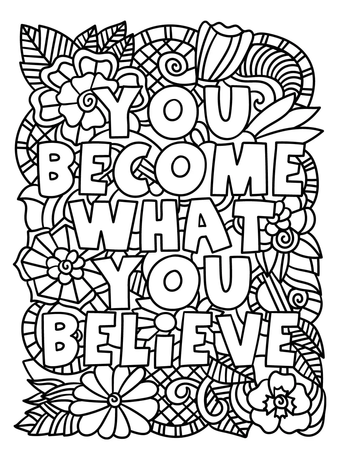 Quote coloring pages - ColoringLib