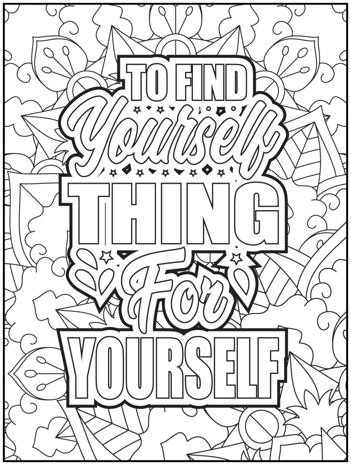 Coloring Pages With Positive Quotes Coloring Pages