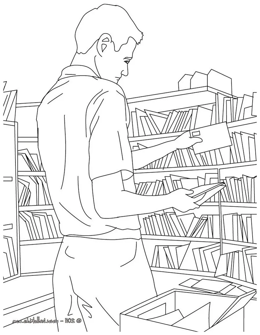 Postal coloring pages at getcolorings free printable colorings