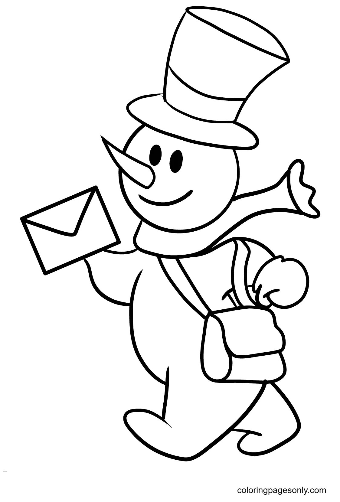 Post office coloring pages