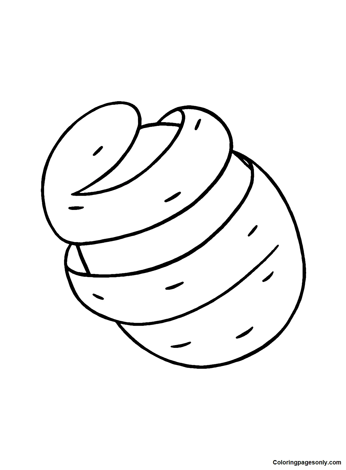 Images Potato Coloring Page - Free Printable Coloring Pages