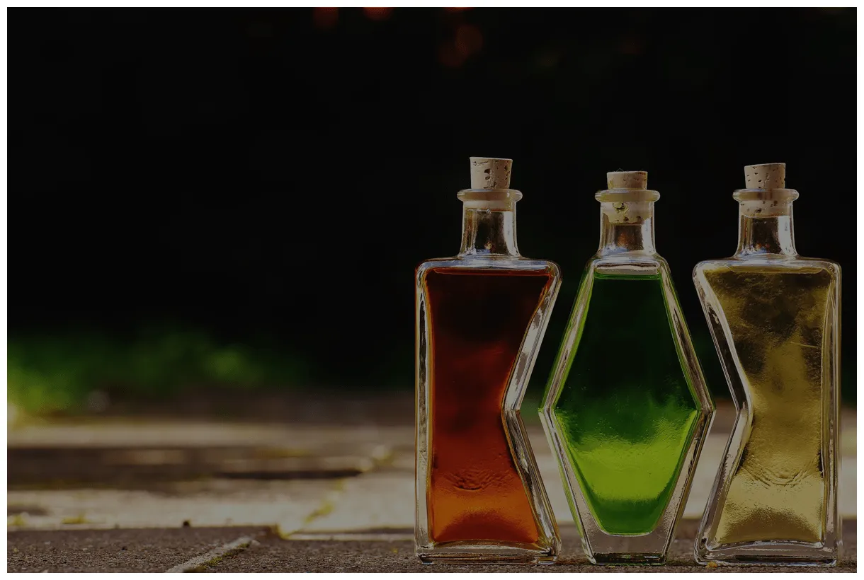 Potion recipes the witch's library